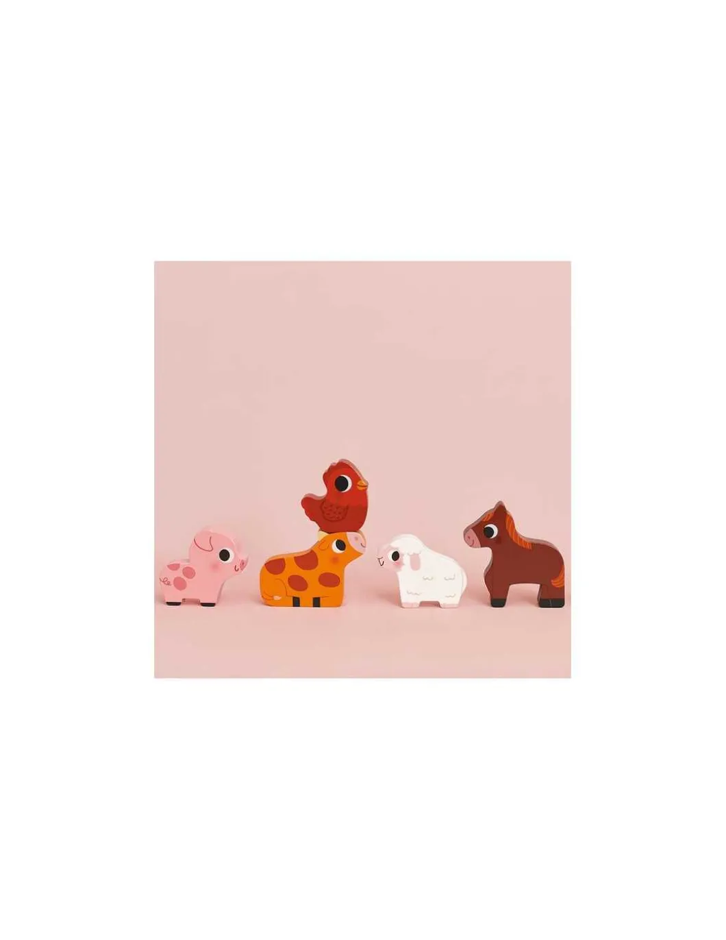 Chunky puzzle La ferme - Janod