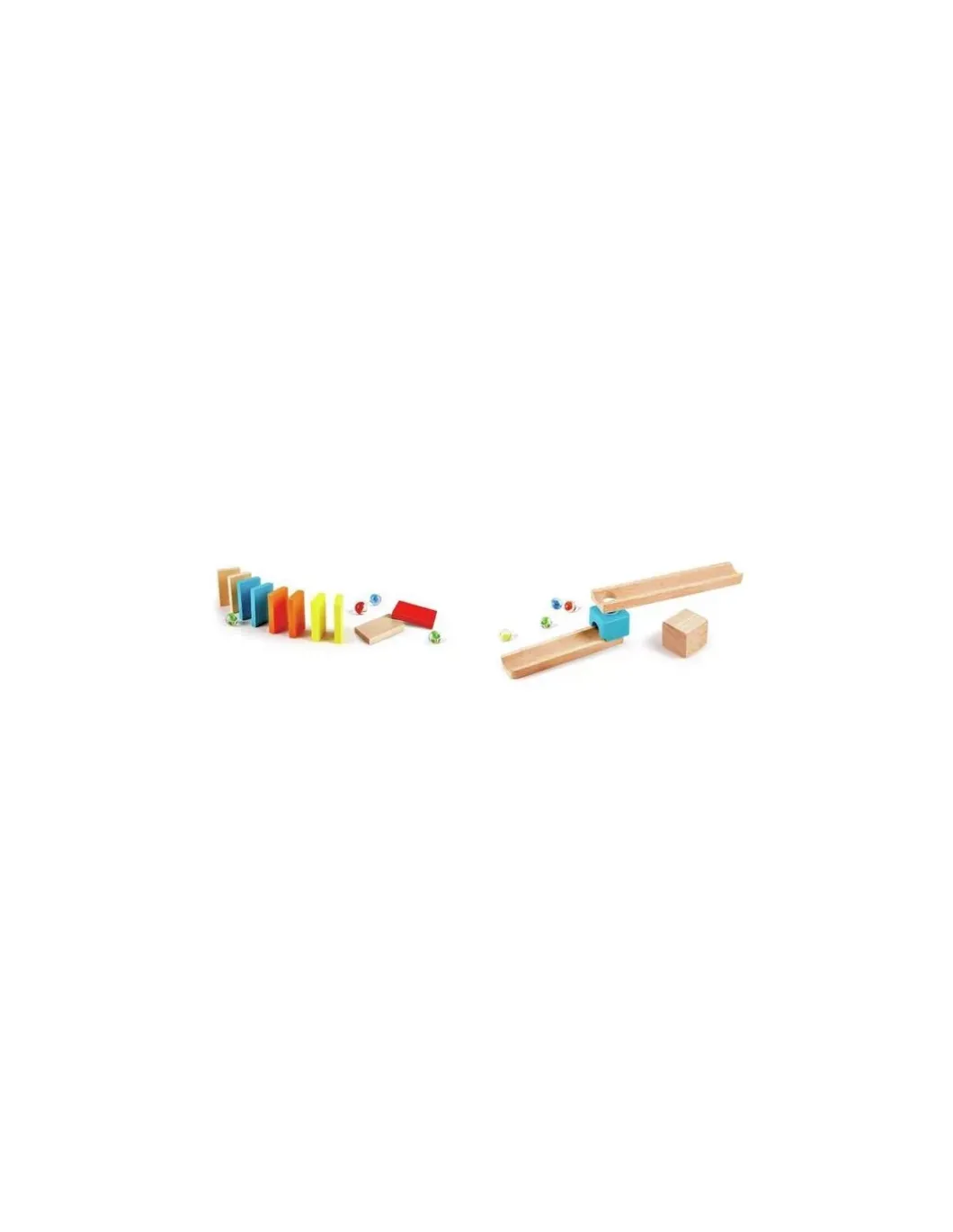 Circuit de billes Rallye Domino - Hape