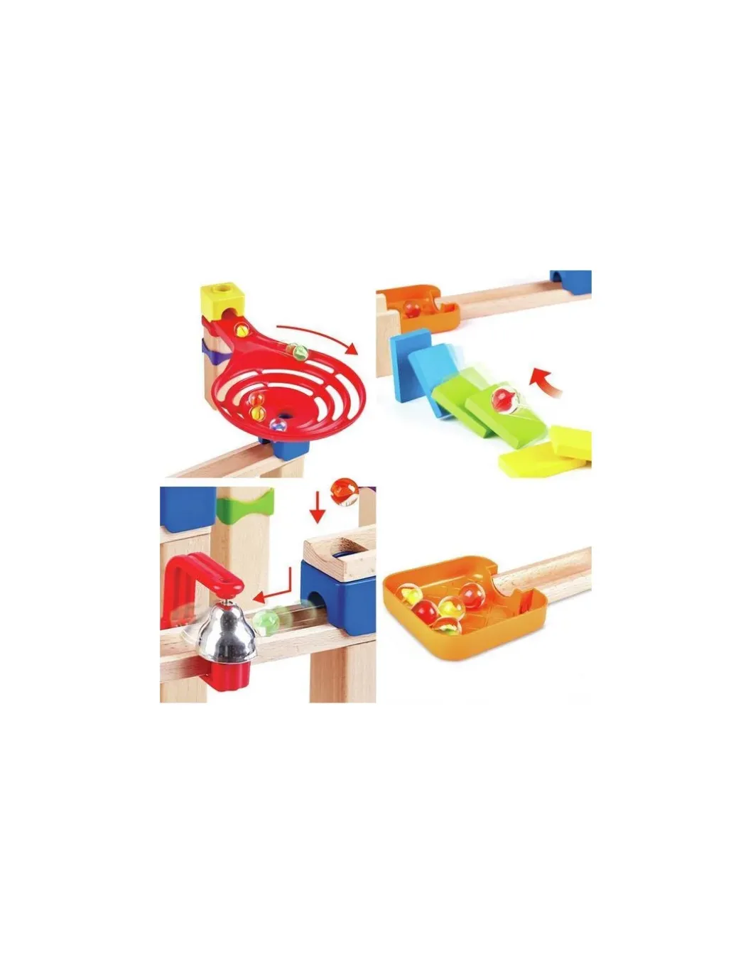 Circuit de billes Rallye Domino - Hape