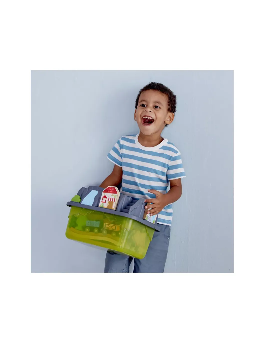 Circuit de train Railway bucket builder - Hape