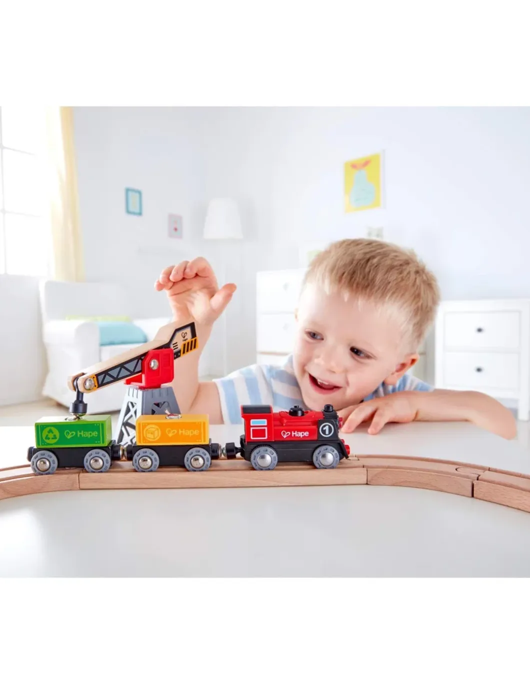 Circuit du train de marchandises - Hape