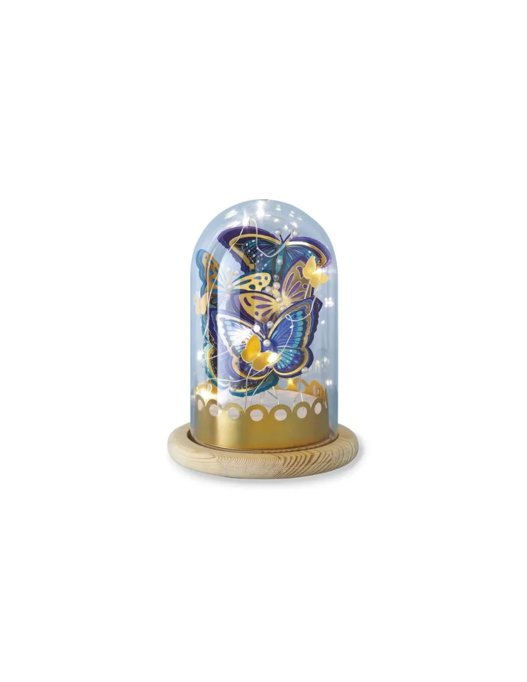 Cloche lumineuse Papillons à créer - Les ateliers déco - Janod