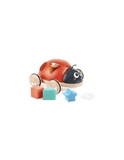 Coccinelle à tirer trieuse de formes - Hape