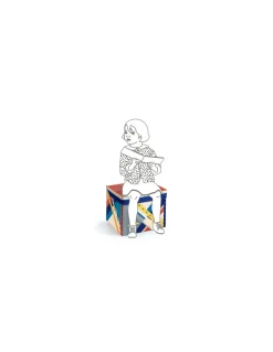 Coffre à jouets siège fusée - Djeco