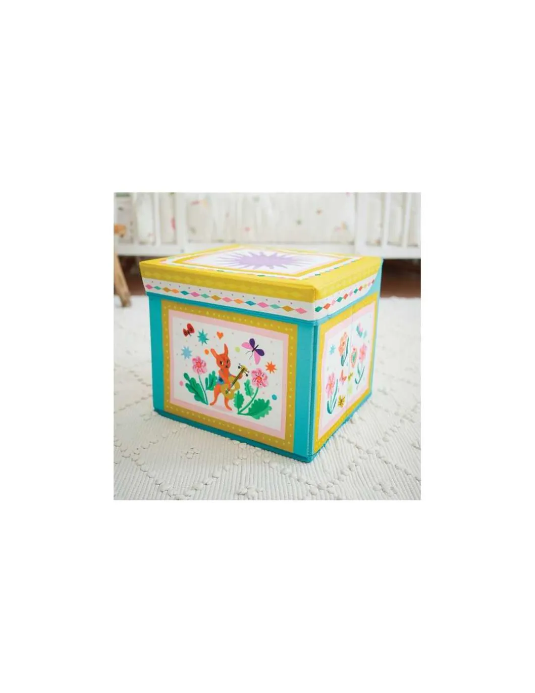 Coffre à jouets siège Roulotte - Djeco