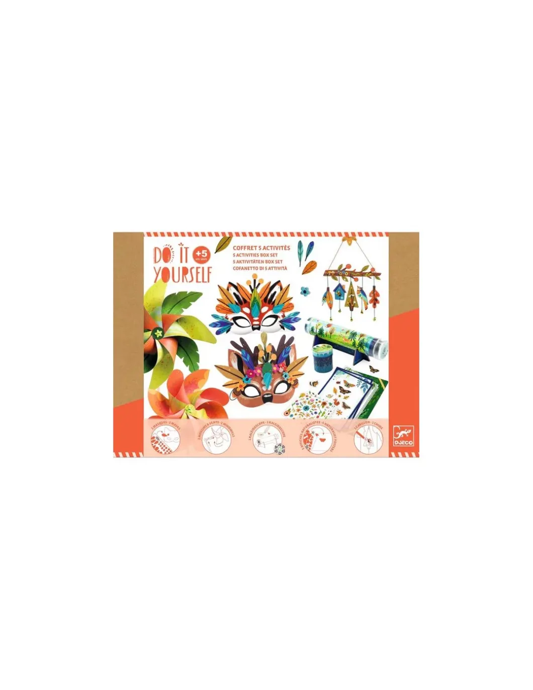 Coffret 5 activités Nature - Do it Yourself Djeco