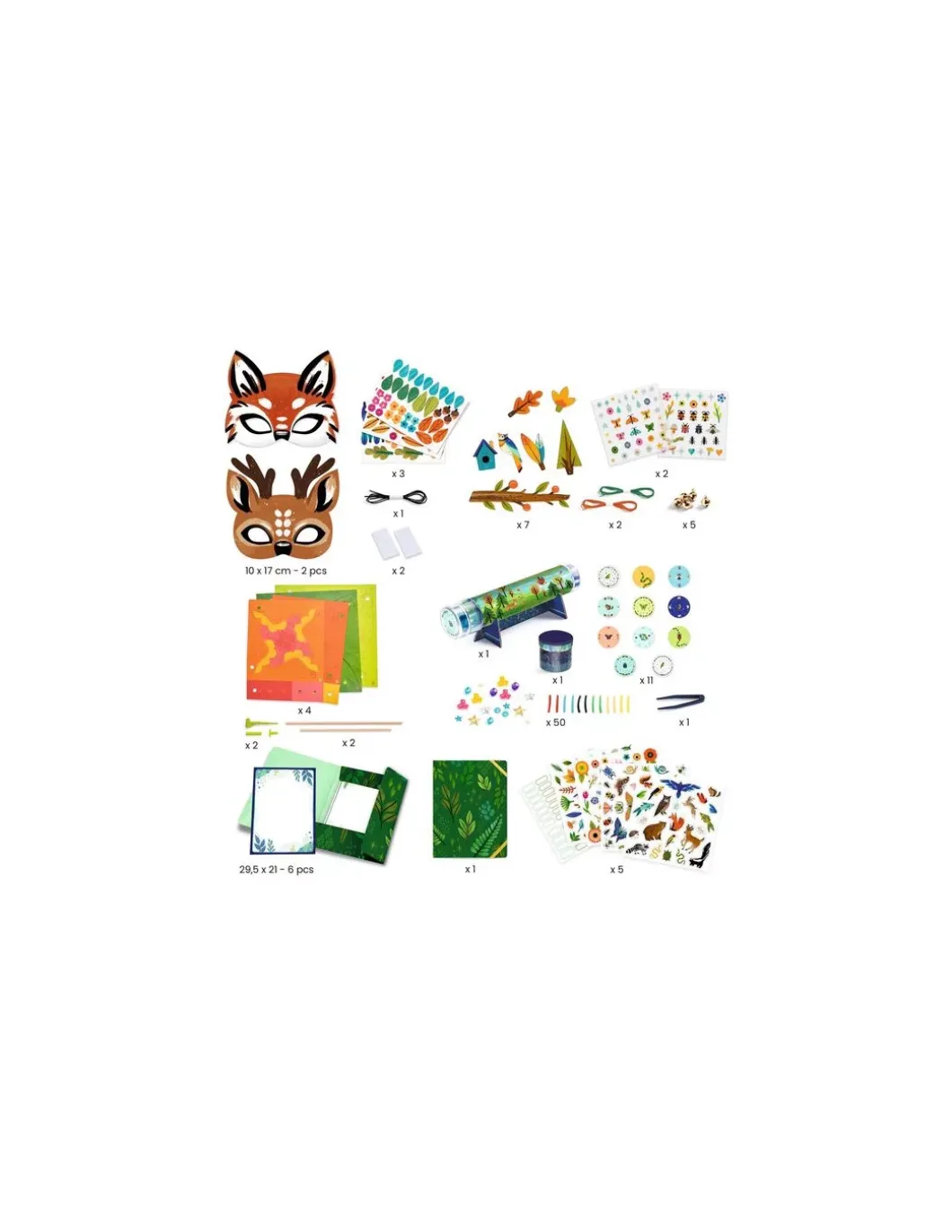 Coffret 5 activités Nature - Do it Yourself Djeco
