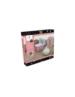 Coffret 5 bougies cire de soja - Sycomore