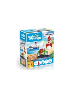 Coffret 3 moules mes véhicules - Mako moulages