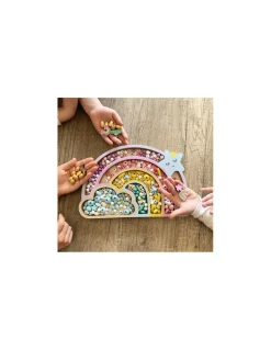 Coffret arc en ciel 400 perles en bois - Sycomore