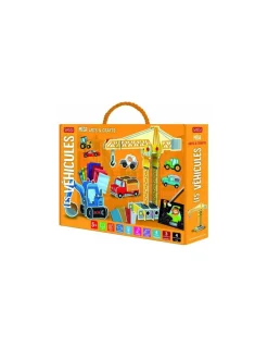 Coffret Arts et Crafts Les Véhicules - Sassi