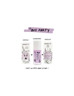 Coffret Bus Party Disco violet - Nailmatic