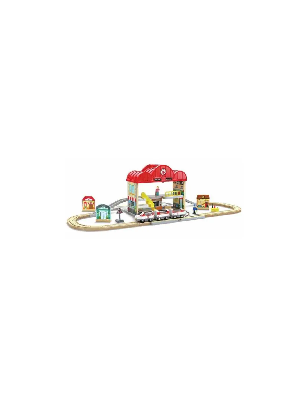 Coffret circuit de train portable - Hape