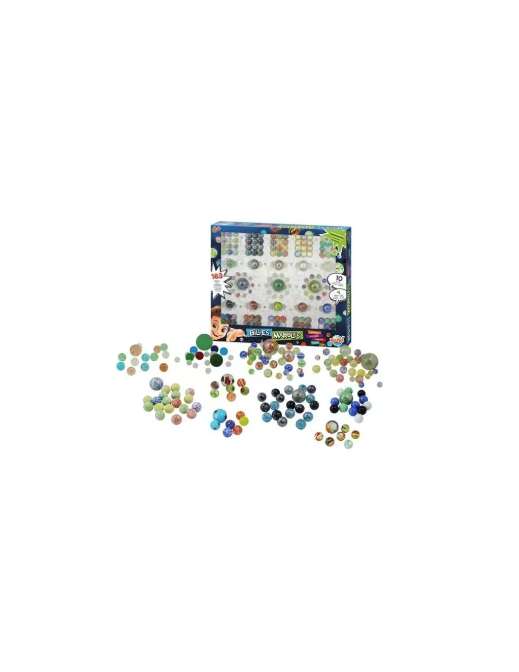 Coffret de 163 billes - Buki