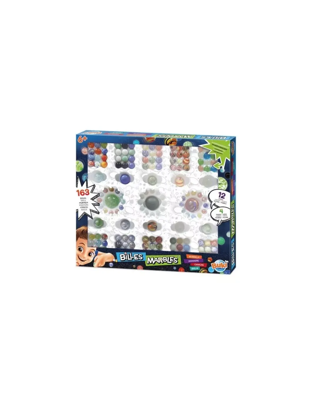 Coffret de 163 billes - Buki