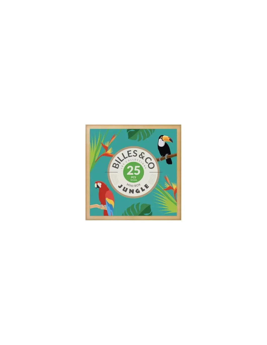 Coffret de 25 billes Jungle - Billes & Co