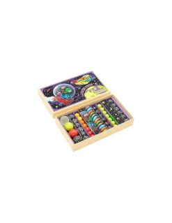 Coffret de 60 billes Les Zinzins de l'Espace - Billes & Co