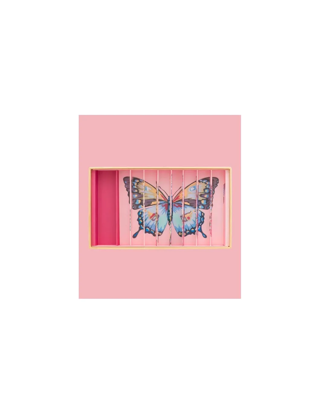 Coffret de 59 billes Papillons Anamorphique - Billes & Co