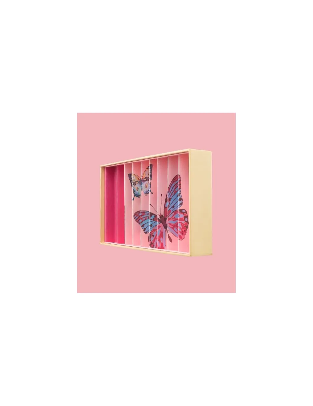 Coffret de 59 billes Papillons Anamorphique - Billes & Co