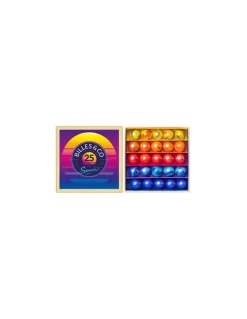 Coffret de 25 billes Sunset - Billes & Co