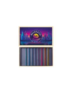 Coffret de 64 billes Sunset city - Billes & Co