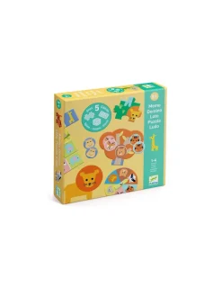Coffret de 5 jeux Animaux sauvages - Djeco