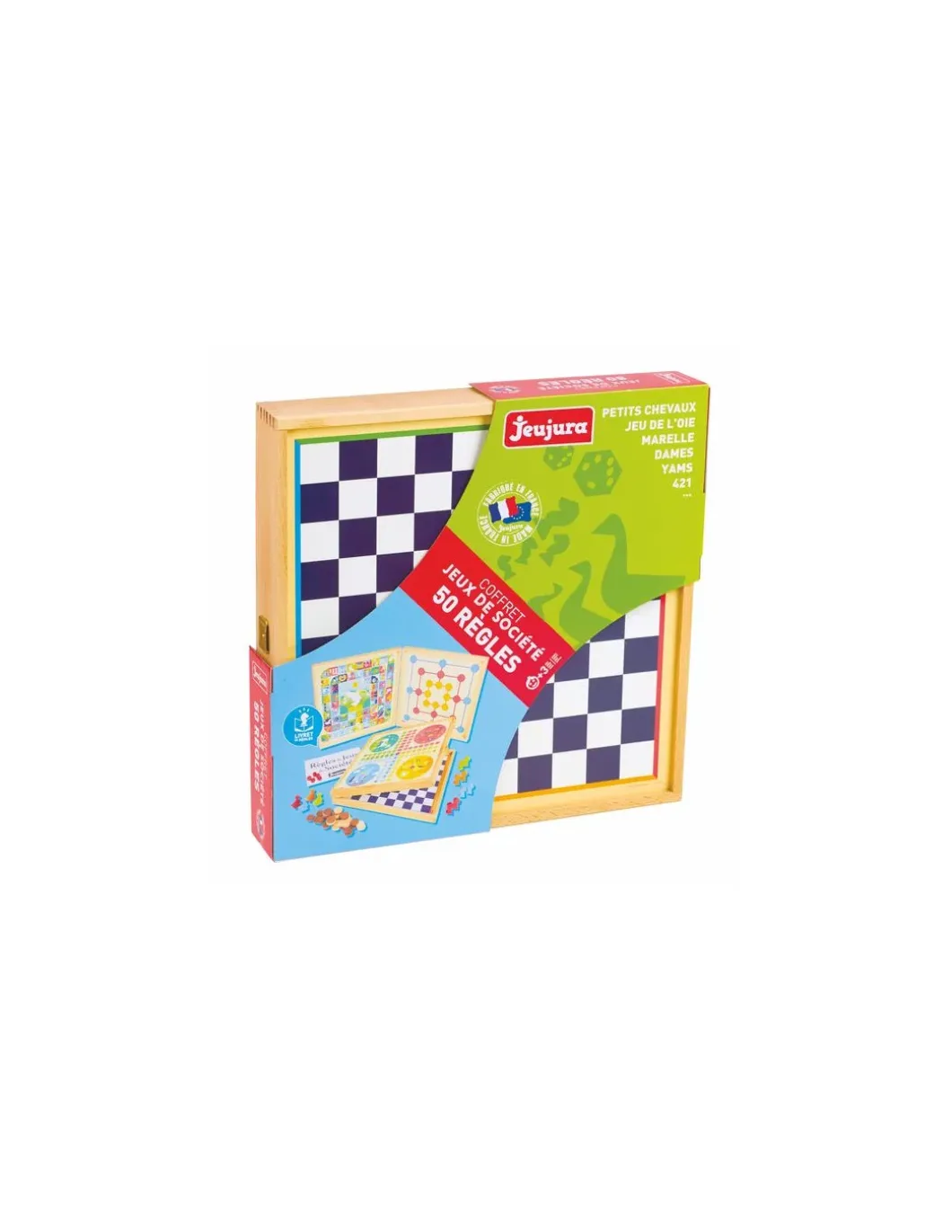 Coffret de jeux classiques - Jeujura