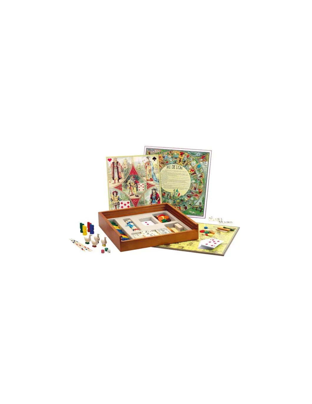 Coffret de jeux tradition - Jeujura