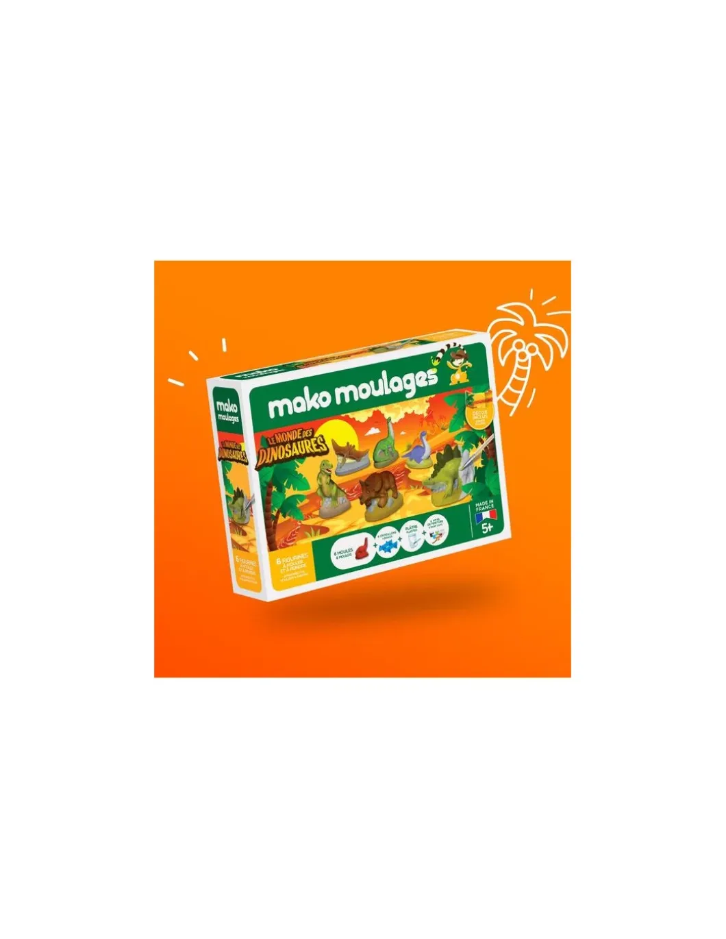 Coffret dinosaures - Mako moulages