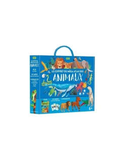 Coffret du méga atlas des animaux - Sassi