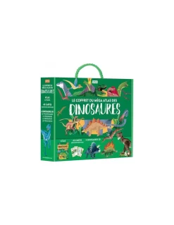 Coffret du méga atlas des dinosaures - Sassi