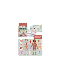 Coffret du méga atlas du corps humain - Sassi