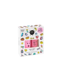 Coffret duo vernis Pop et Nail stickers - Nailmatic