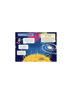Coffret livre et puzzle espace - Sassi