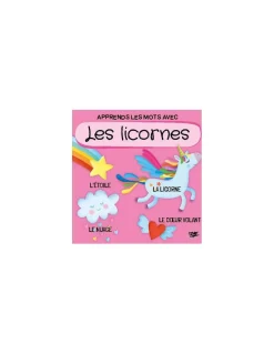 Coffret livre et puzzle Les licornes - Sassi