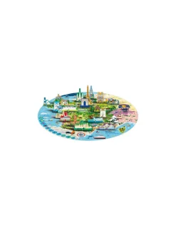 Coffret livre et puzzle La France - Sassi
