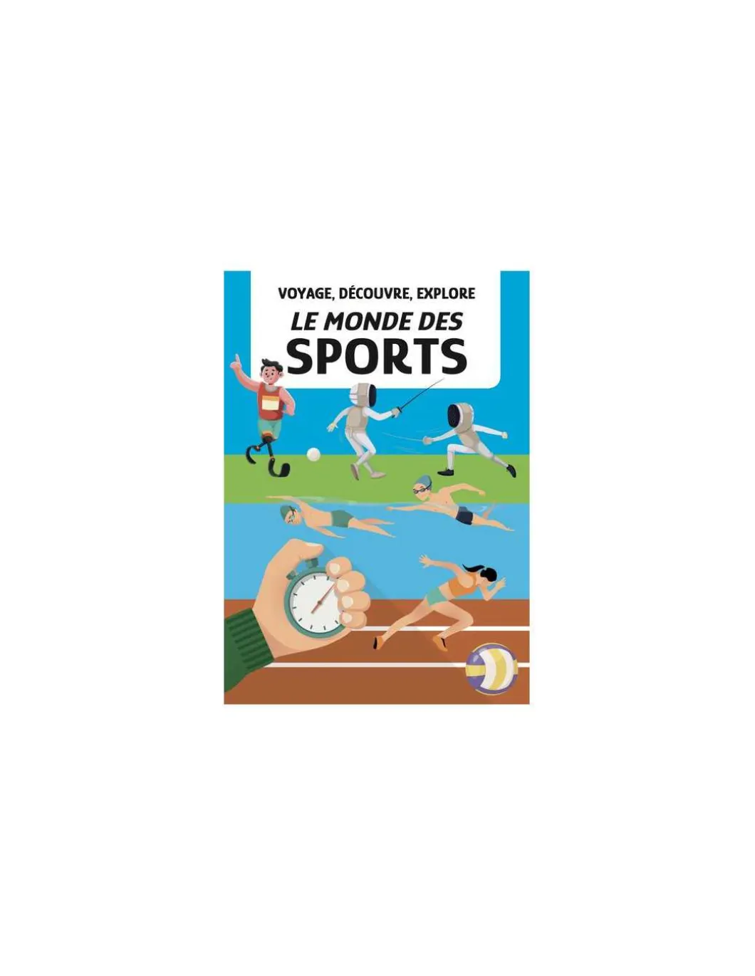 Coffret livre et puzzle Le monde des sports - Sassi