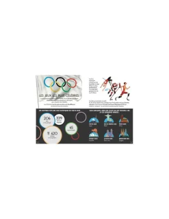 Coffret livre et puzzle Le monde des sports - Sassi