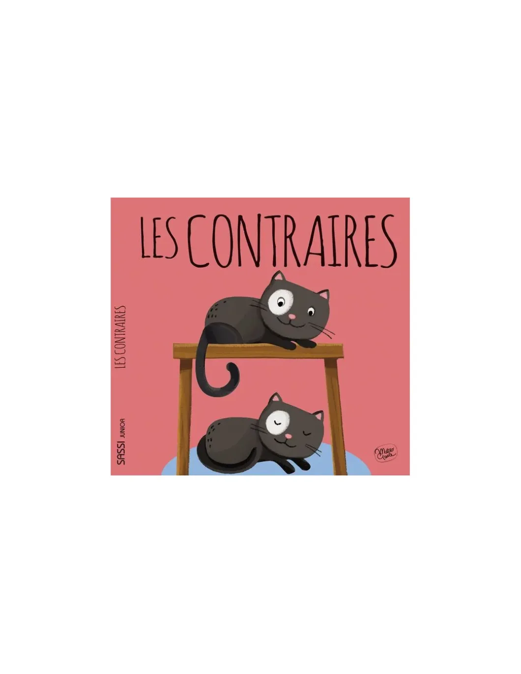 Coffret livre et puzzle Les contraires - Sassi