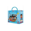 Coffret livre et puzzle Le monde des pirates - Sassi