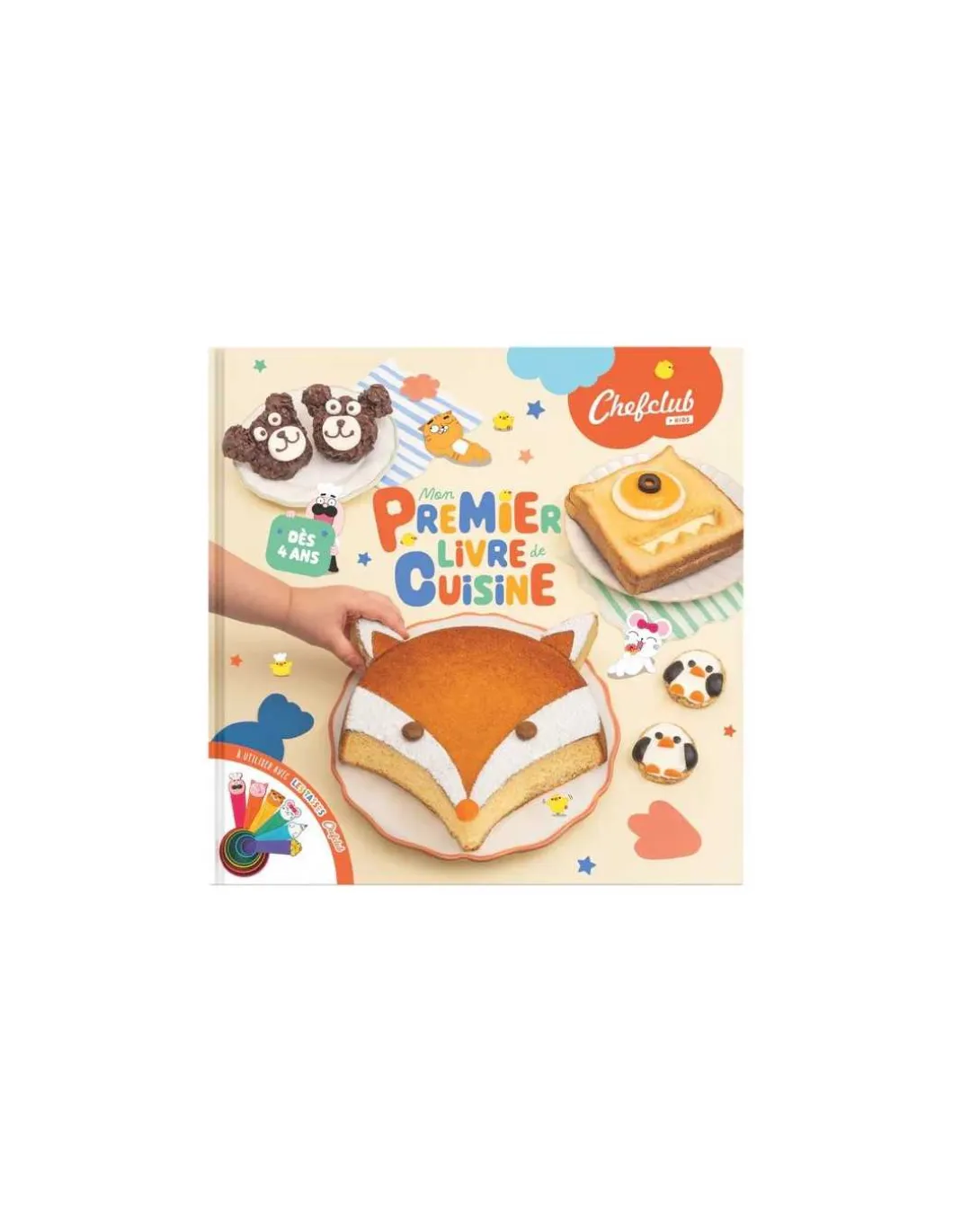Coffret Mon premier livre de cuisine - Chefclub Kids