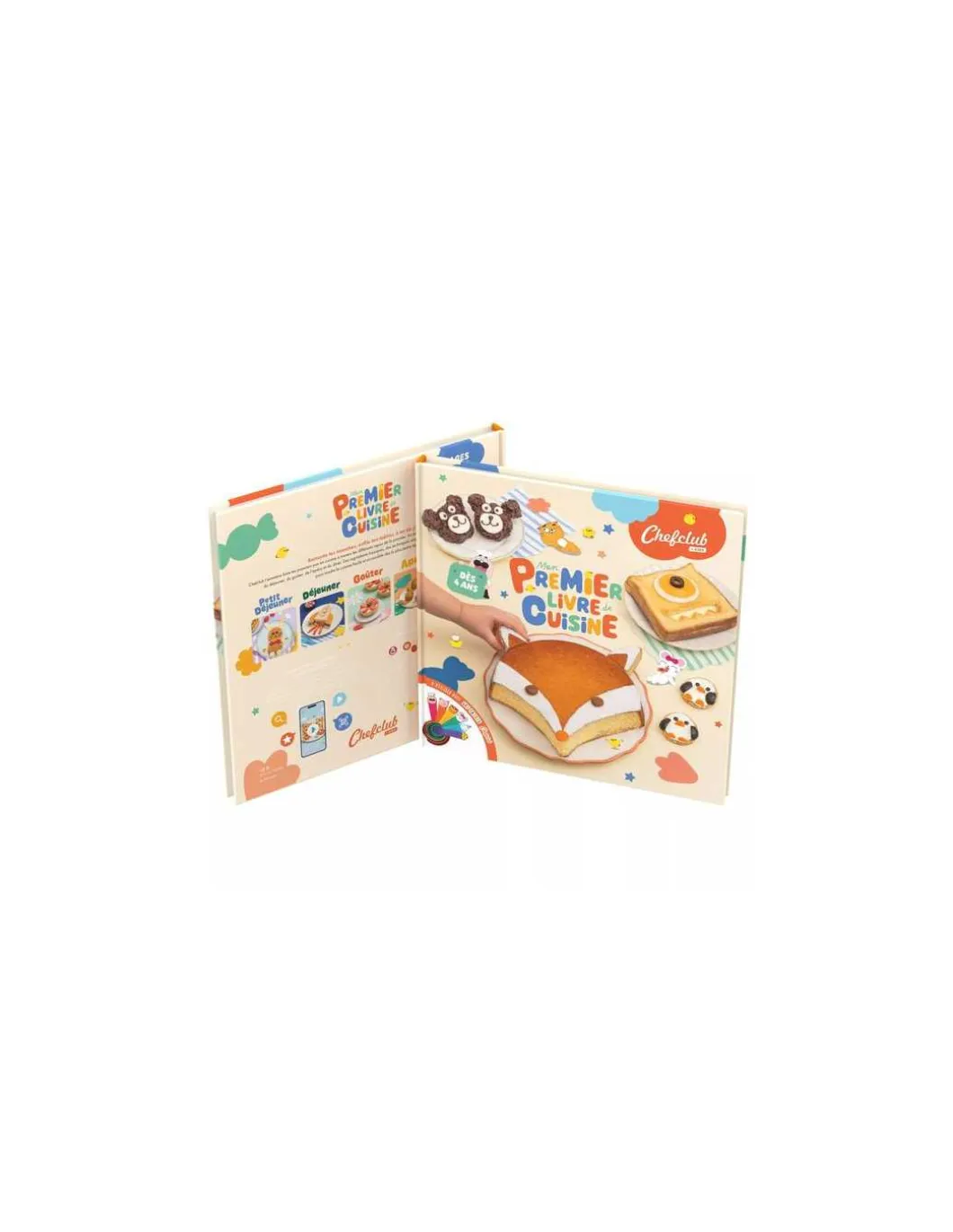 Coffret Mon premier livre de cuisine - Chefclub Kids