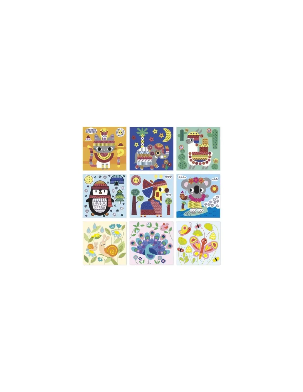 Coffret Multi-activités 9 créations 4 ans - Janod