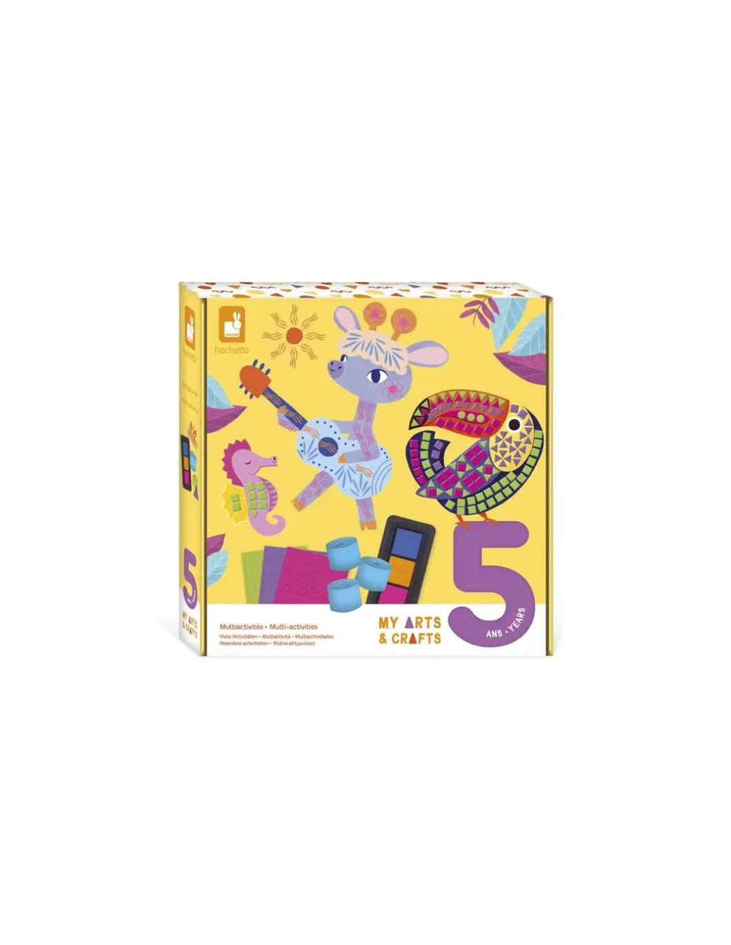 Coffret Multi-activités 8 tableaux 5 ans - Janod