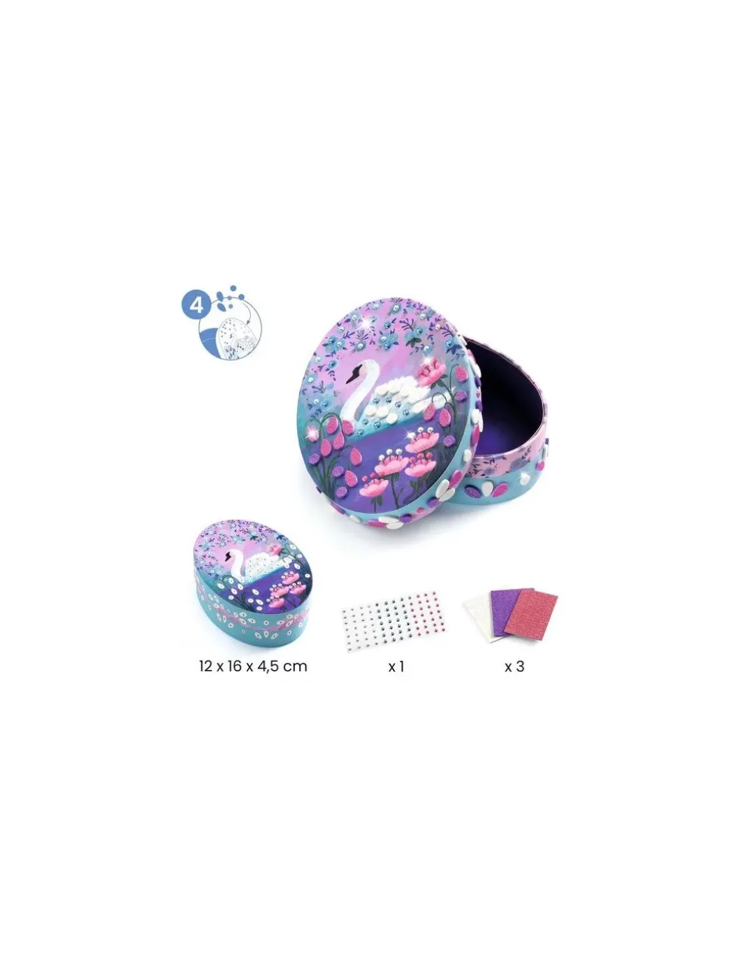 Coffret multi-activités Nymphea - Do it Yourself - Djeco