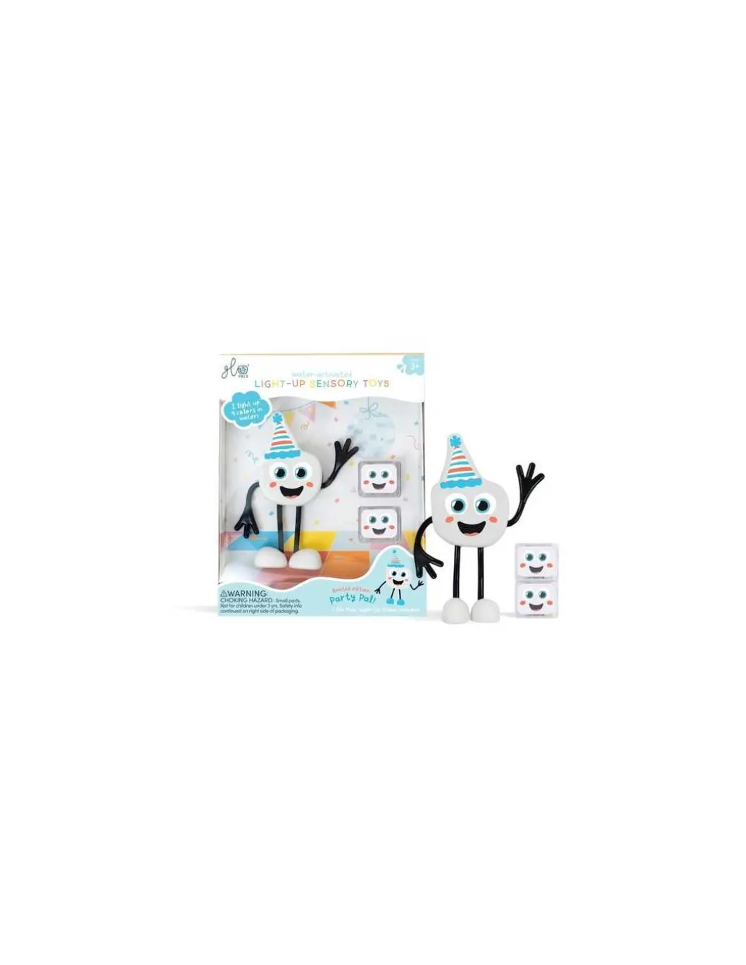 Coffret Personnage blanc Party Pal - Glo Pals