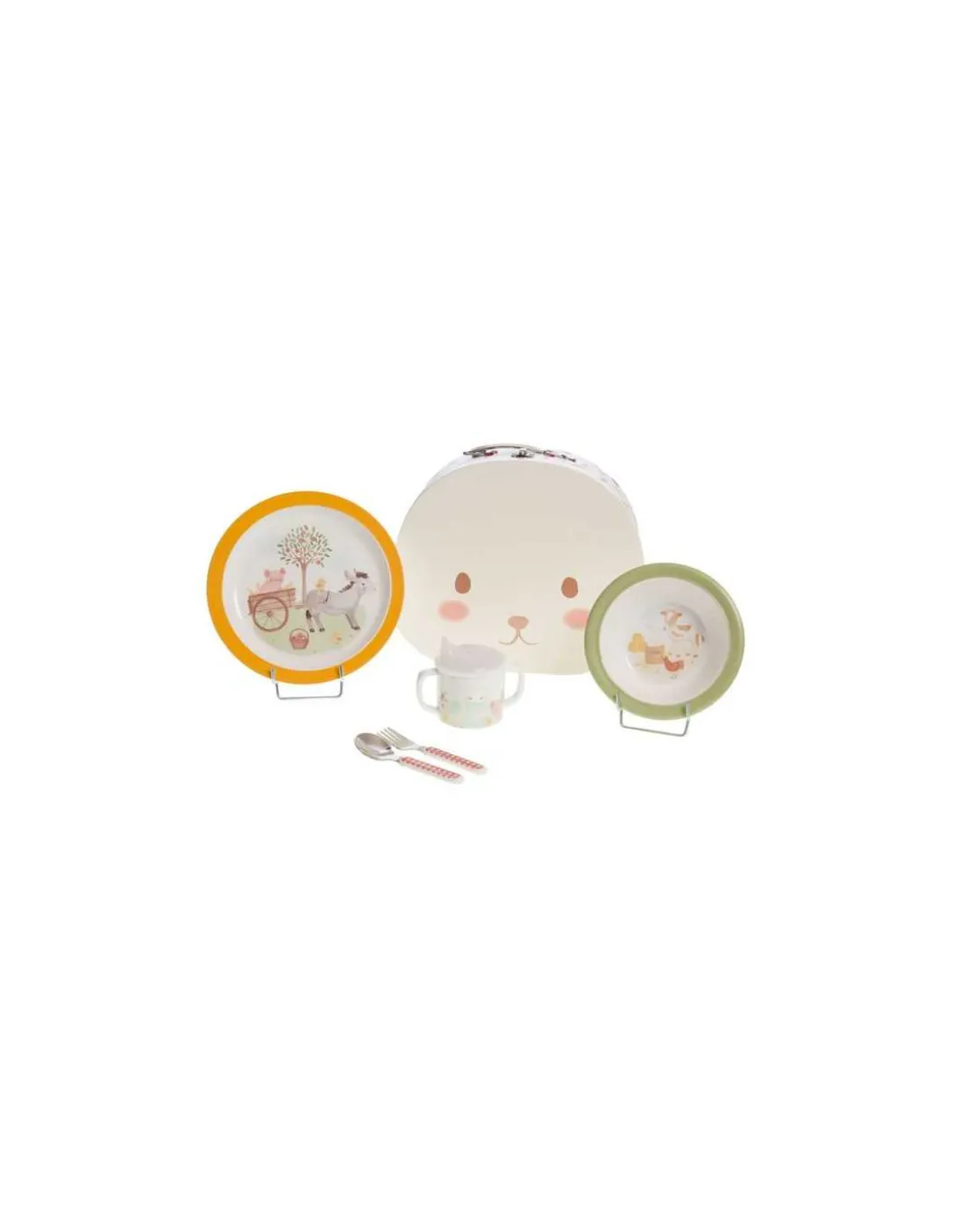 Coffret repas valisette Esteban - Amadeus Les Petits