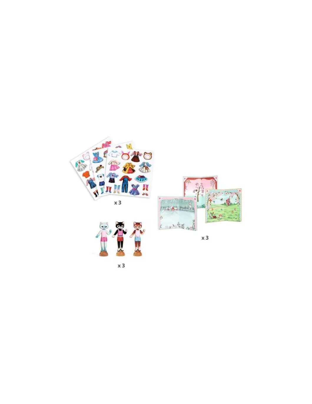 Collage little dressing - Djeco