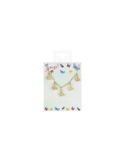 Collier Karen papillon doré - Souza