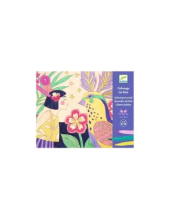 Coloriage sur bois Sweet girls - Djeco
